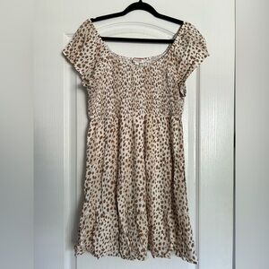 Leopard print dress